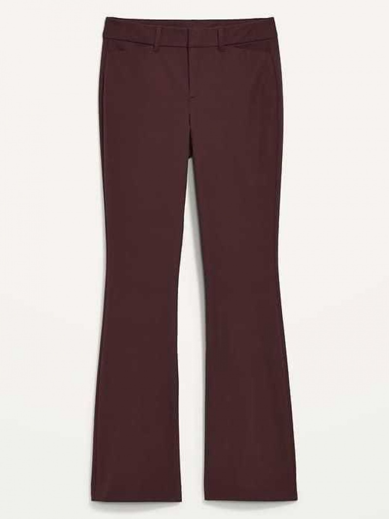 Old Navy High-Waisted Pixie Flare Pants Raisin Arizona | UPC295467