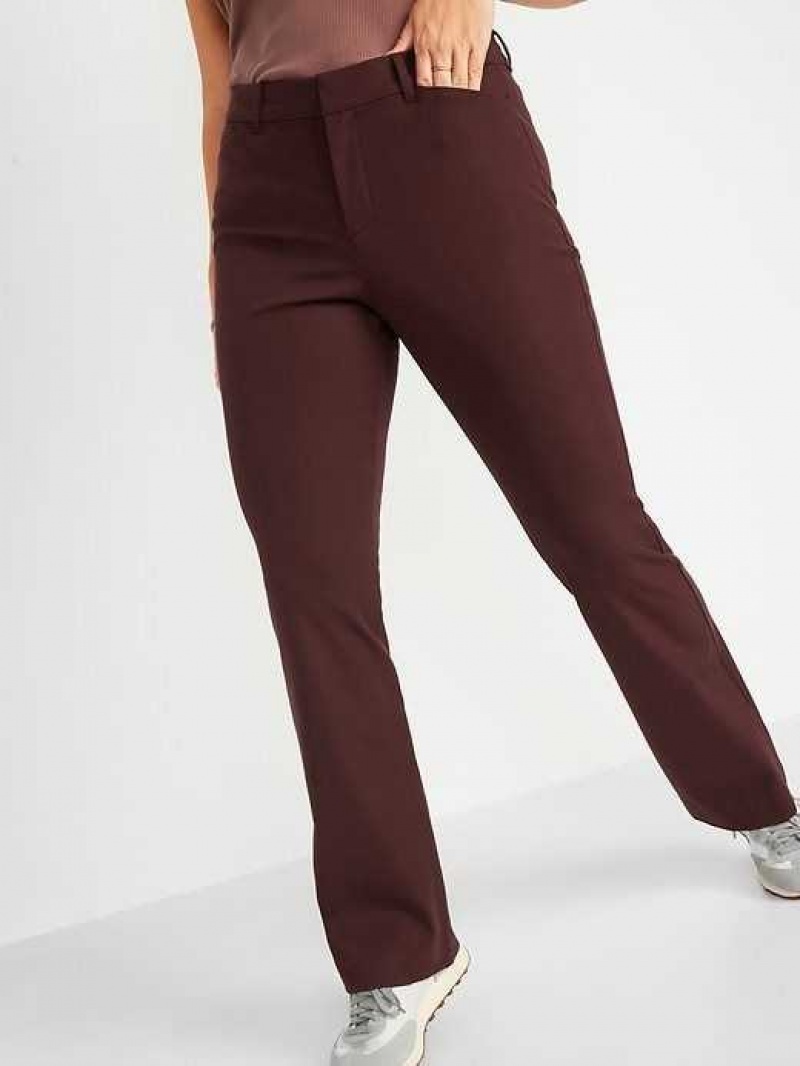 Old Navy High-Waisted Pixie Flare Pants Raisin Arizona | UPC295467