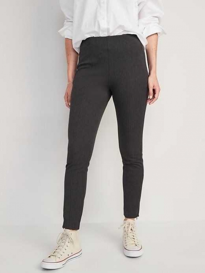 Old Navy High-Waisted Pixie Skinny Ankle Pants Dark Grey | PBM280916