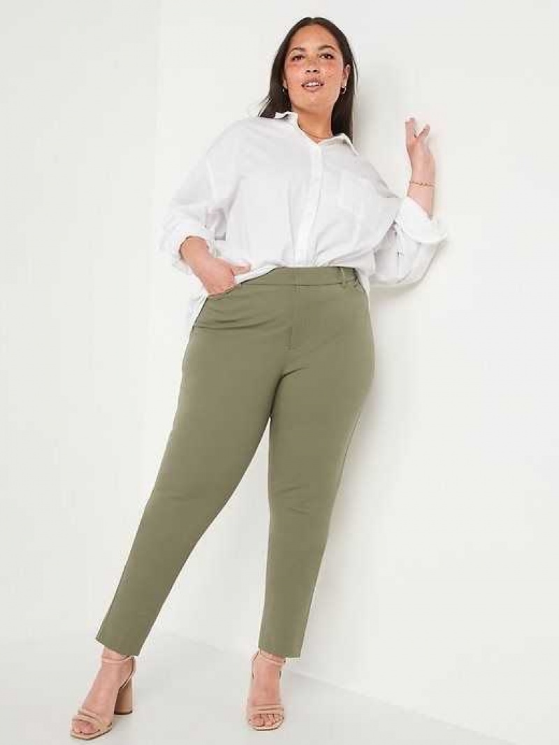 Old Navy High-Waisted Pixie Skinny Pants Alpine Tundra | GYI312567