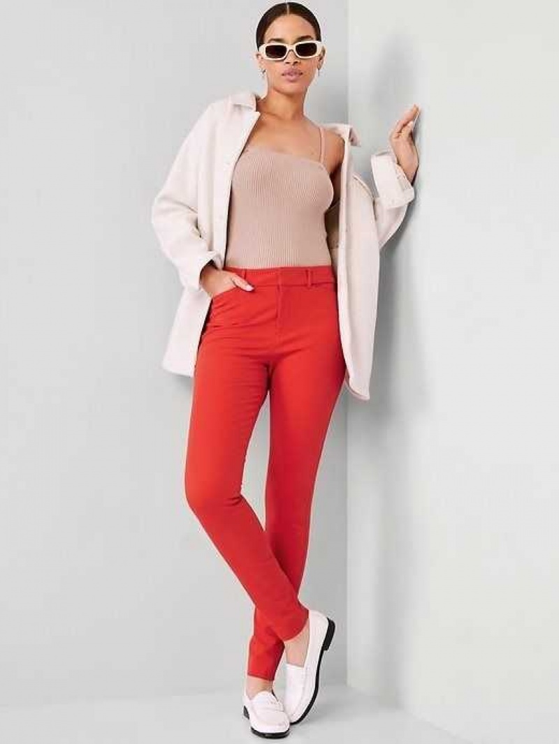 Old Navy High-Waisted Pixie Skinny Pants Auburn | GJM189423