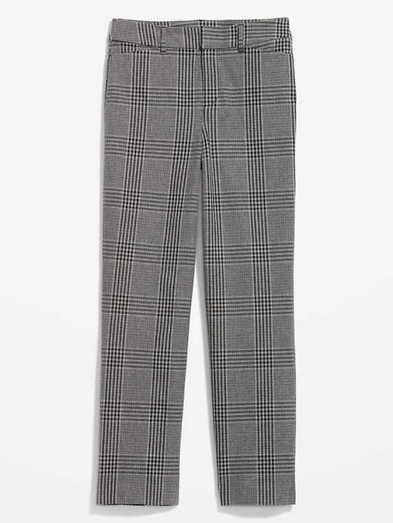 Old Navy High-Waisted Pixie Straight Ankle Pants Grey | RTA872305