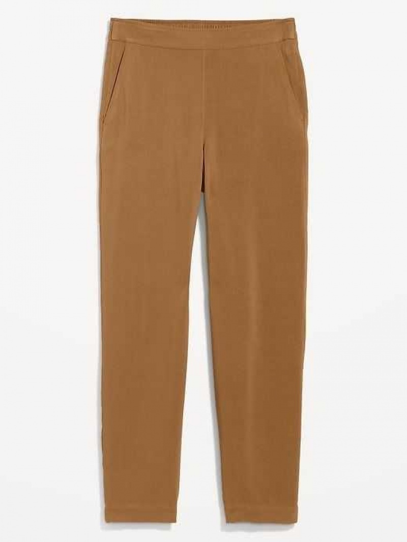 Old Navy High-Waisted Playa Taper Pants Falconry | HUF140598