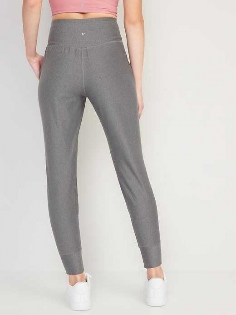 Old Navy High-Waisted PowerSoft 7/8 Joggers Grey | AYE059123