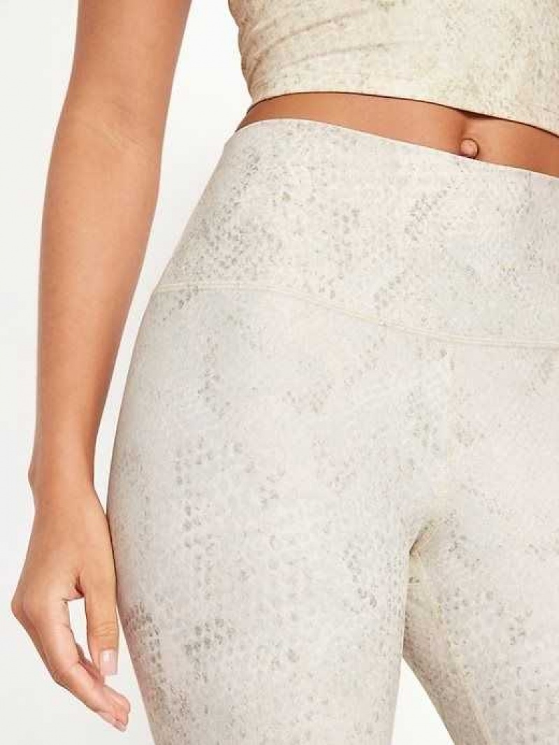 Old Navy High-Waisted PowerSoft 7/8 Leggings Rattlesnake Print | SYN019437