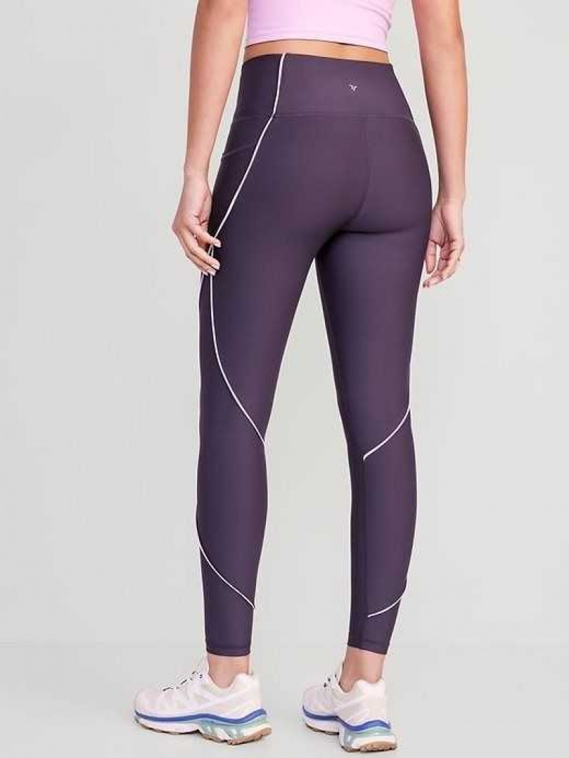 Old Navy High-Waisted PowerSoft 7/8 Leggings Nebula | ZFW405786