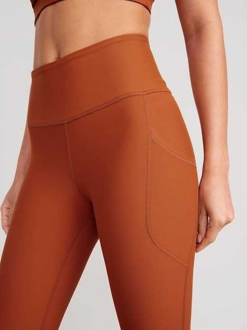 Old Navy High-Waisted PowerSoft 7/8 Leggings Umbria | ODS069378