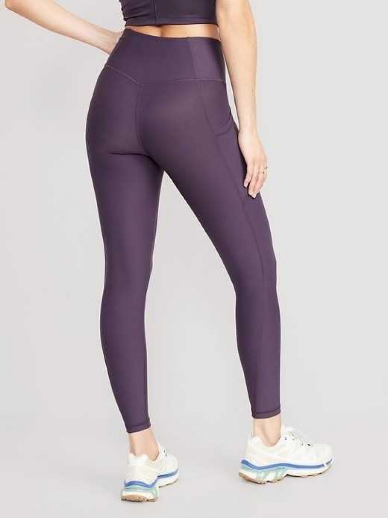 Old Navy High-Waisted PowerSoft 7/8 Leggings Nebula | MBU653017