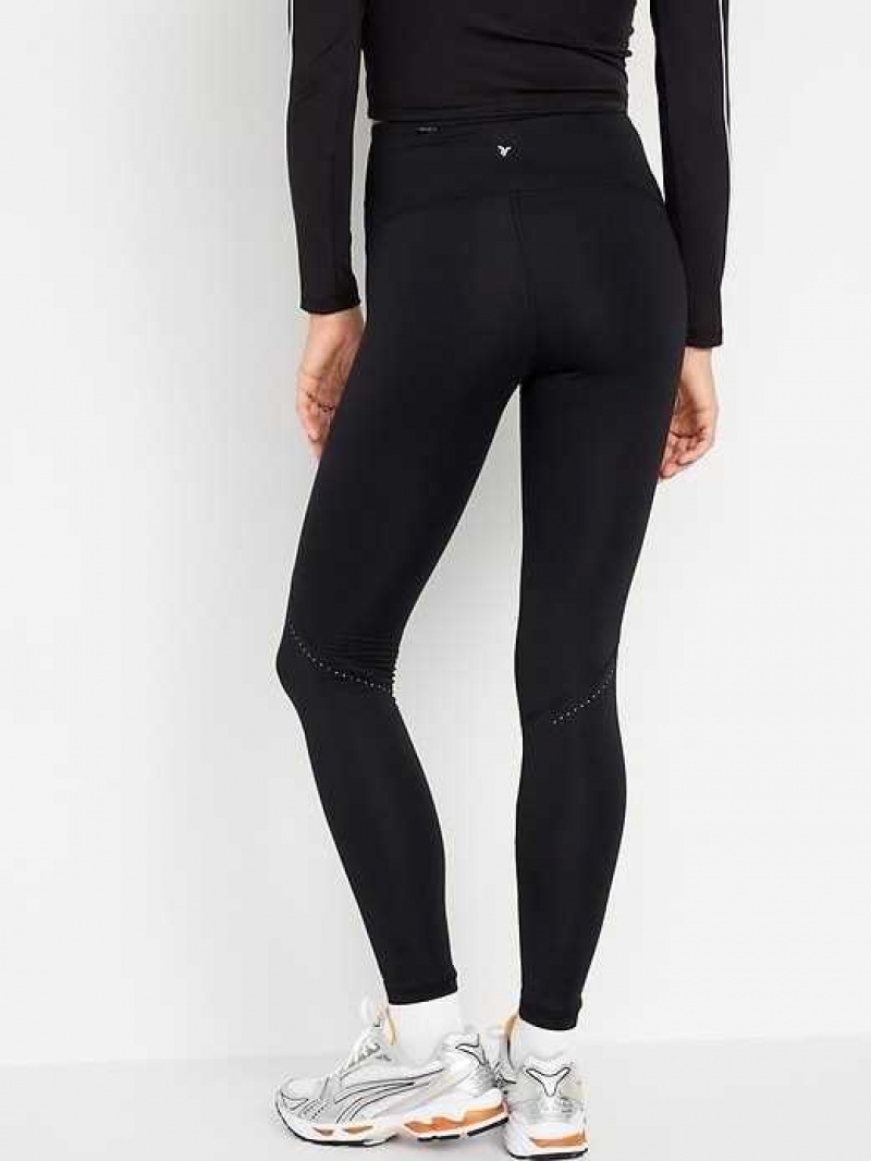 Old Navy High-Waisted PowerSoft Leggings Black | LJU412670