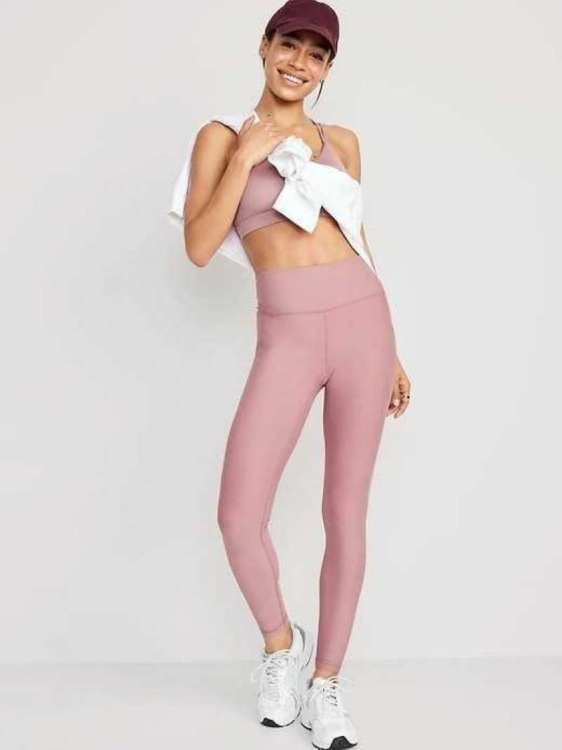 Old Navy High-Waisted PowerSoft Leggings Woodrose | KQD924865