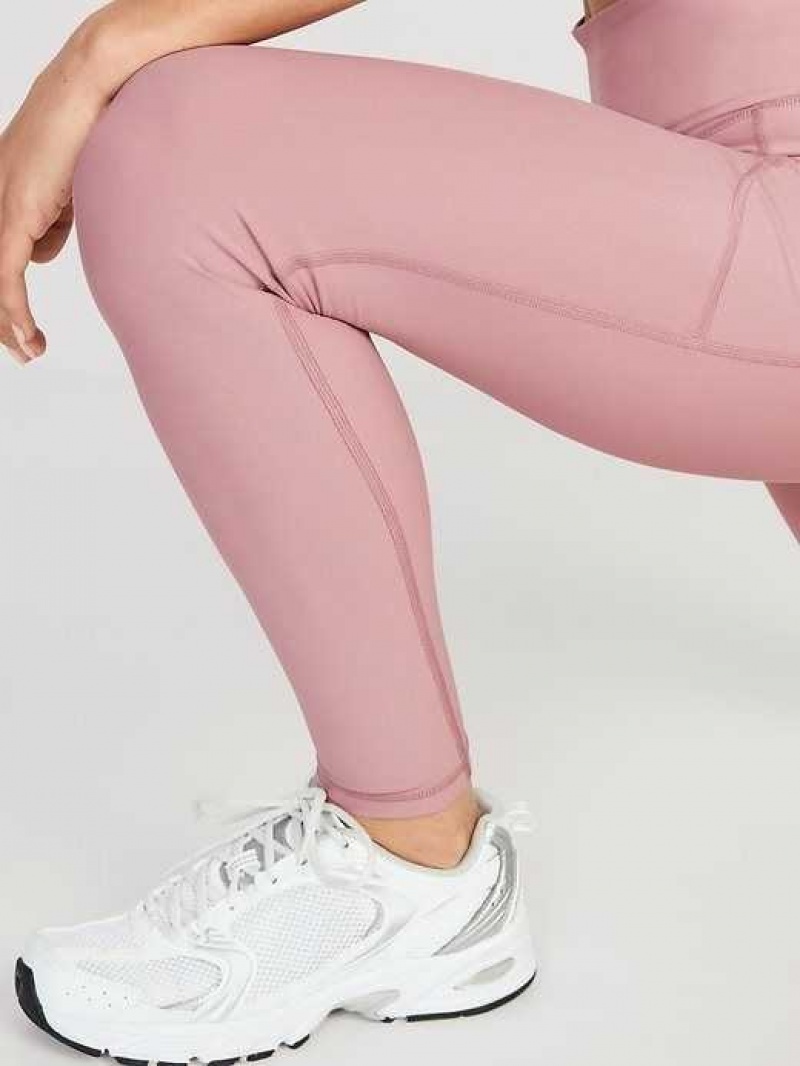 Old Navy High-Waisted PowerSoft Leggings Woodrose | KQD924865