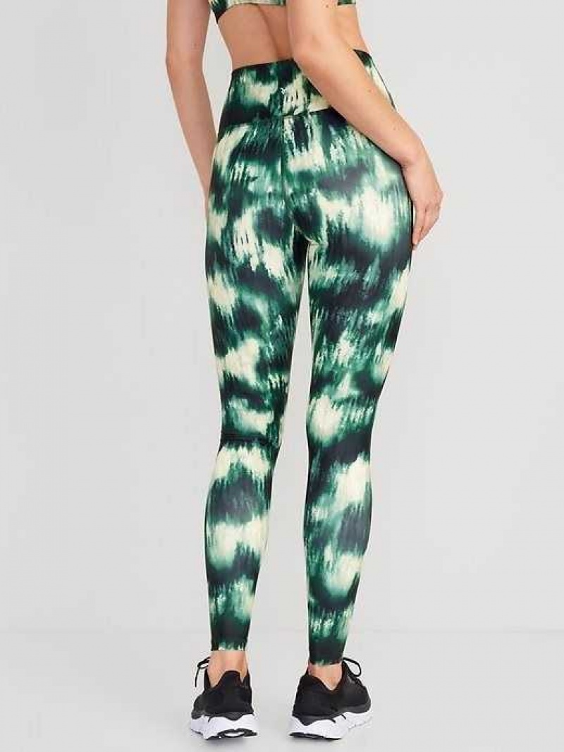 Old Navy High-Waisted PowerSoft Leggings Green | XVU579321