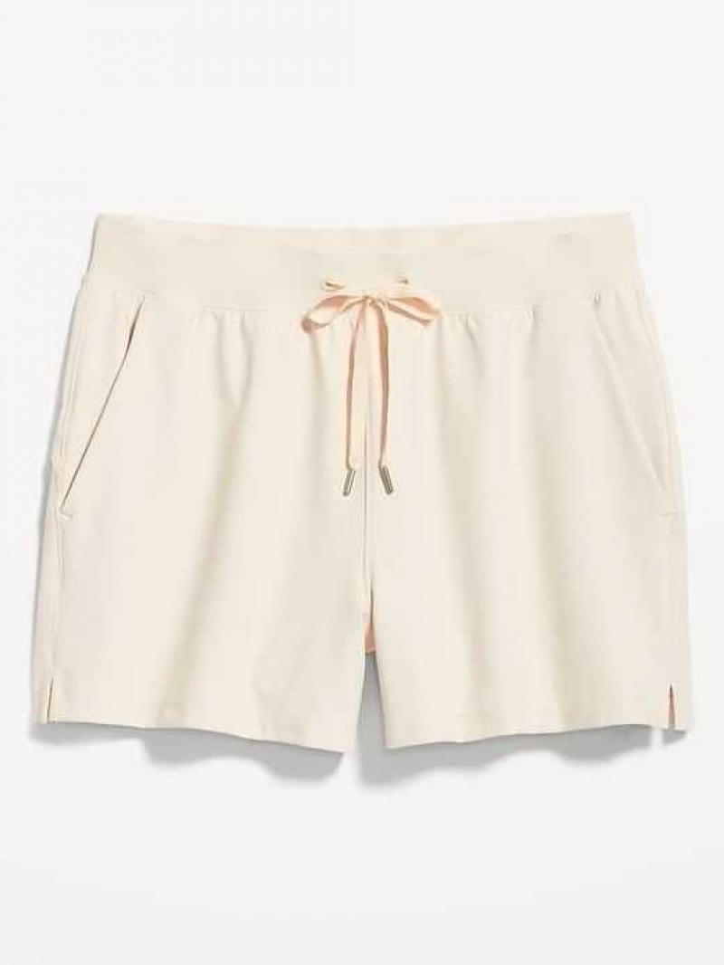 Old Navy High-Waisted PowerSoft Shorts Cozy Cashmere | QDB249083