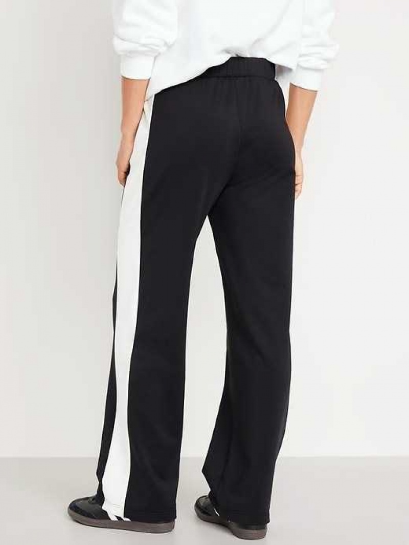 Old Navy High-Waisted PowerSoft Track Pants Black | SJH067458