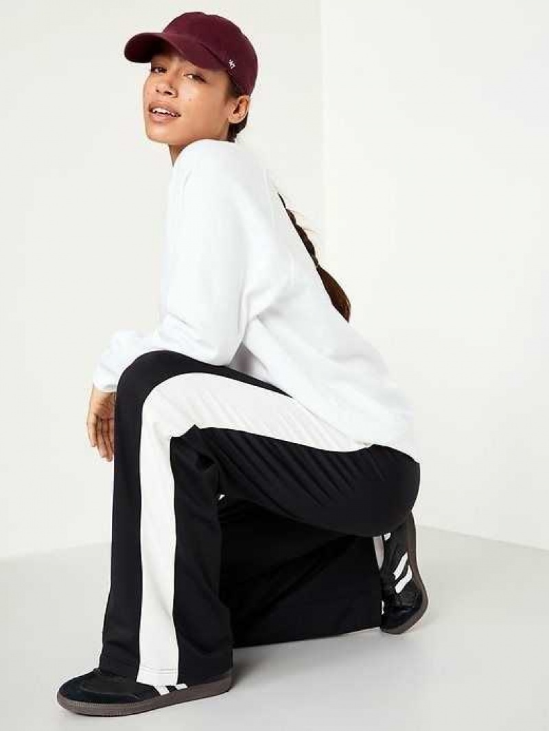 Old Navy High-Waisted PowerSoft Track Pants Black | SJH067458