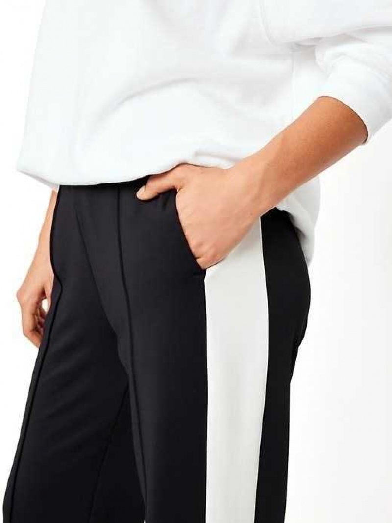 Old Navy High-Waisted PowerSoft Track Pants Black | SJH067458