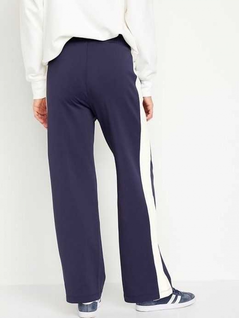 Old Navy High-Waisted PowerSoft Track Pants Dark Star | HWR940581