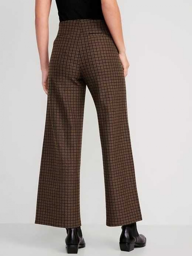 Old Navy High-Waisted Pull-On Pixie Wide-Leg Pants Gold | VKE148569