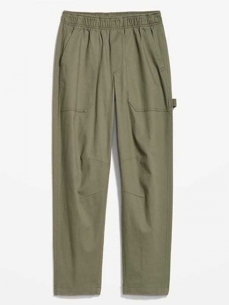 Old Navy High-Waisted Pulla Utility Pants Grey | KPR213986