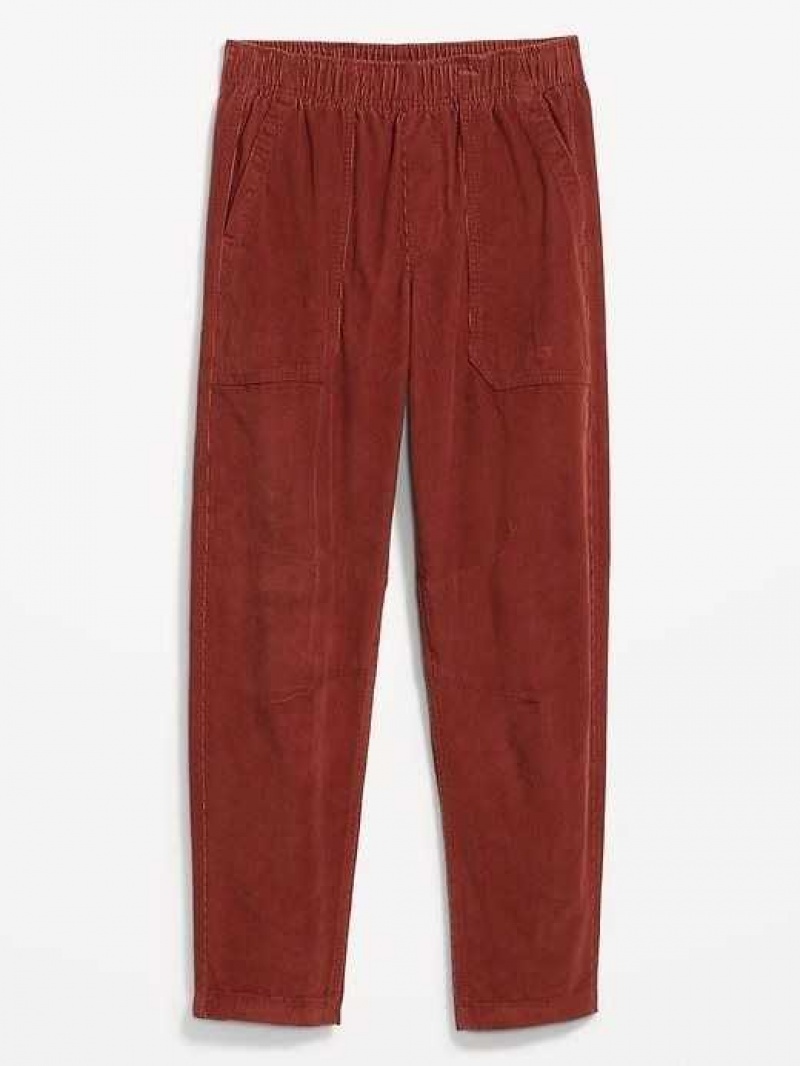 Old Navy High-Waisted Pulla Utility Pants Sienna Desert | FIB436578