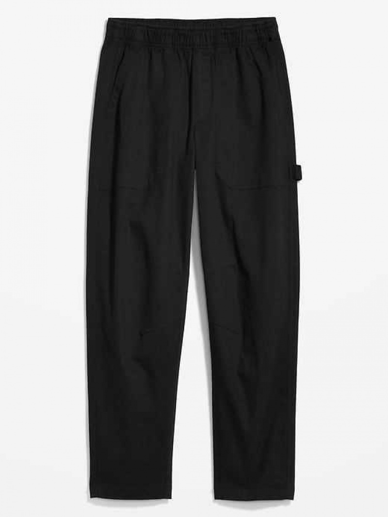 Old Navy High-Waisted Pulla Utility Pants Black | ECI038952