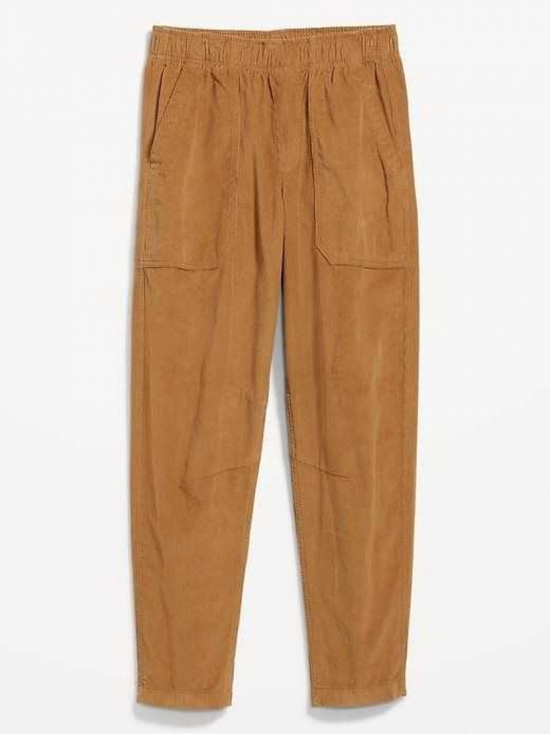 Old Navy High-Waisted Pulla Utility Pants Acacia | BFH673852