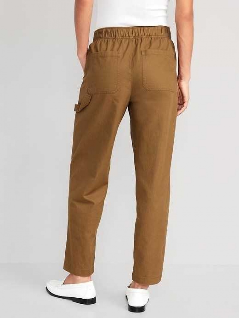 Old Navy High-Waisted Pulla Utility Pants Falconry | ARV089732