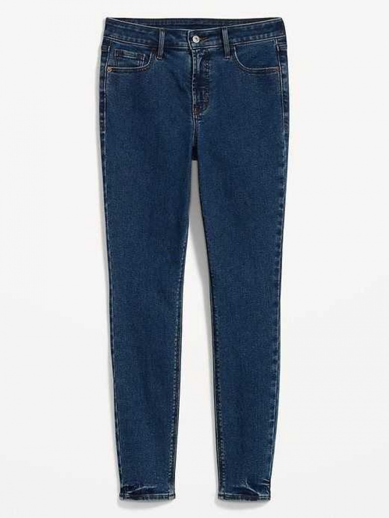 Old Navy High-Waisted Rockstar Super-Skinny Jeans New Rinse | VTA301648