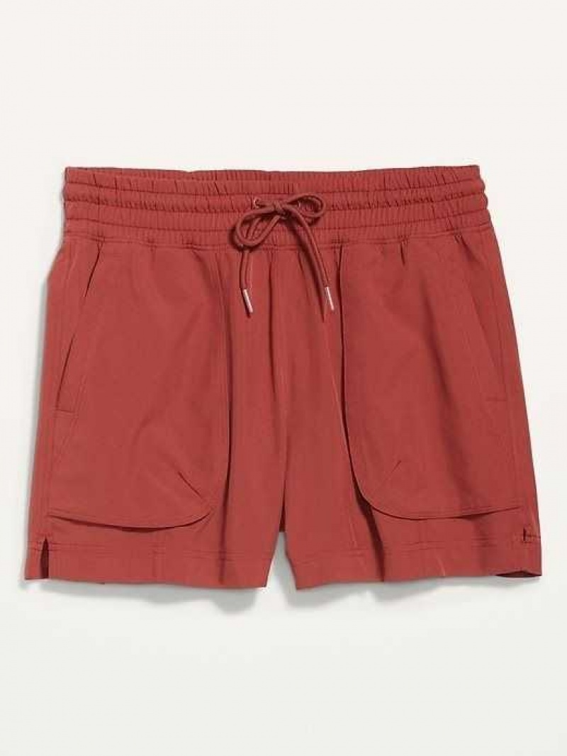 Old Navy High-Waisted StretchTech Shorts Pink | RSL250419