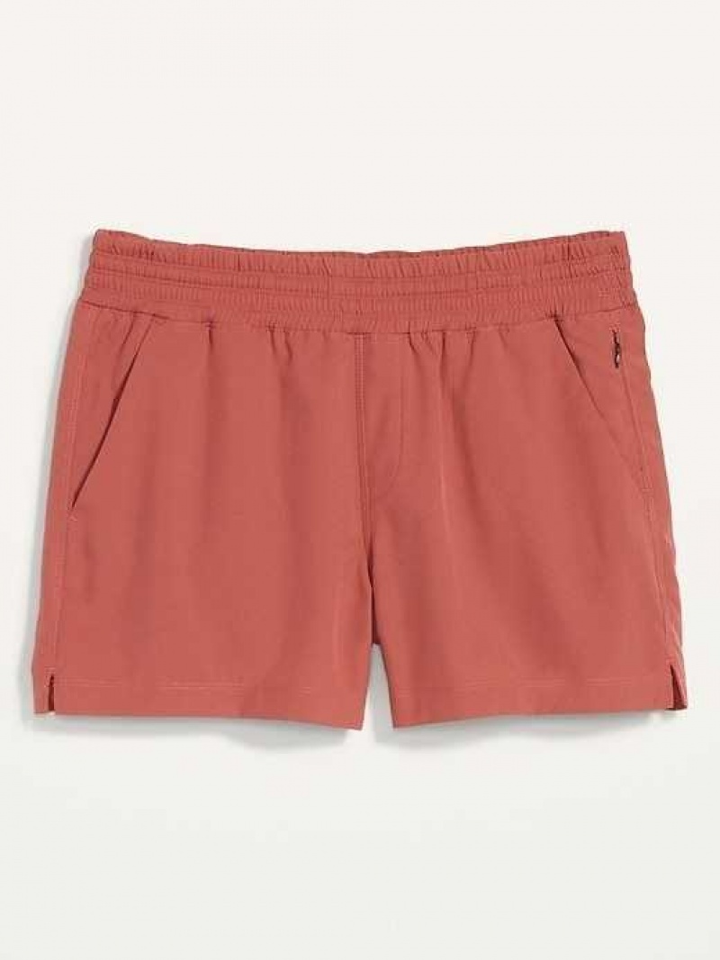 Old Navy High-Waisted StretchTech Shorts Brown | XZG386072