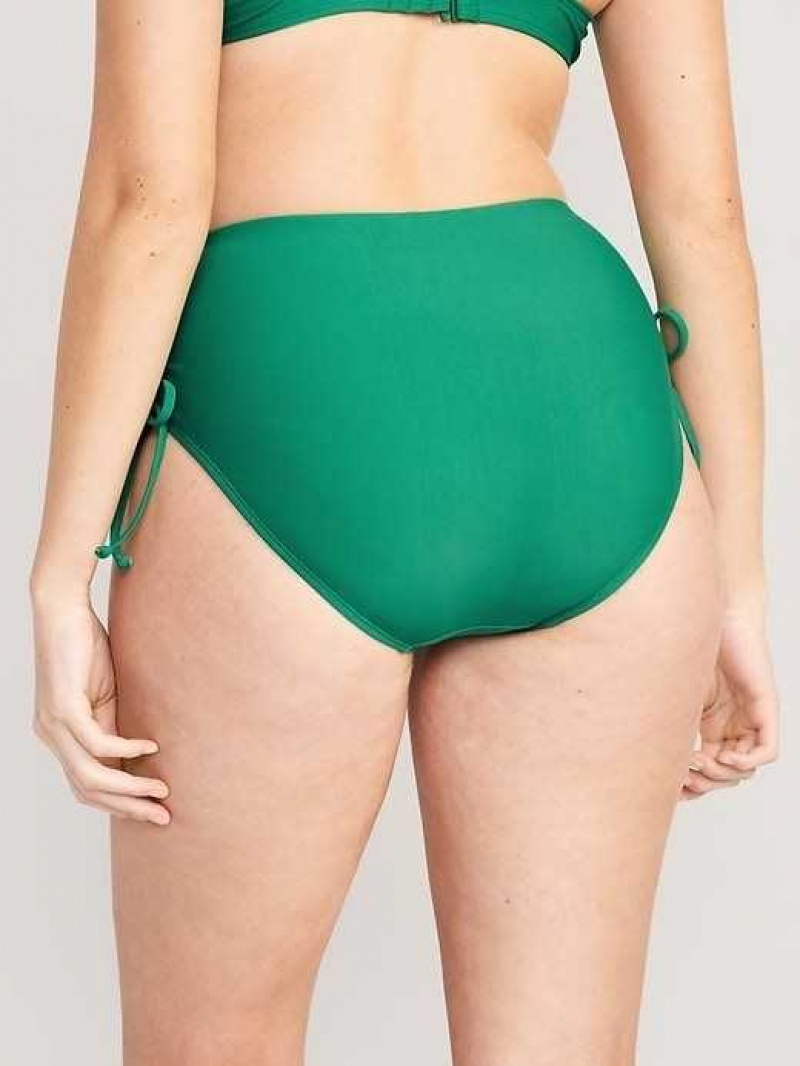 Old Navy High-Waisted Tie-Cinched Bikini Swim Bottoms Northern Lights | JDW204157