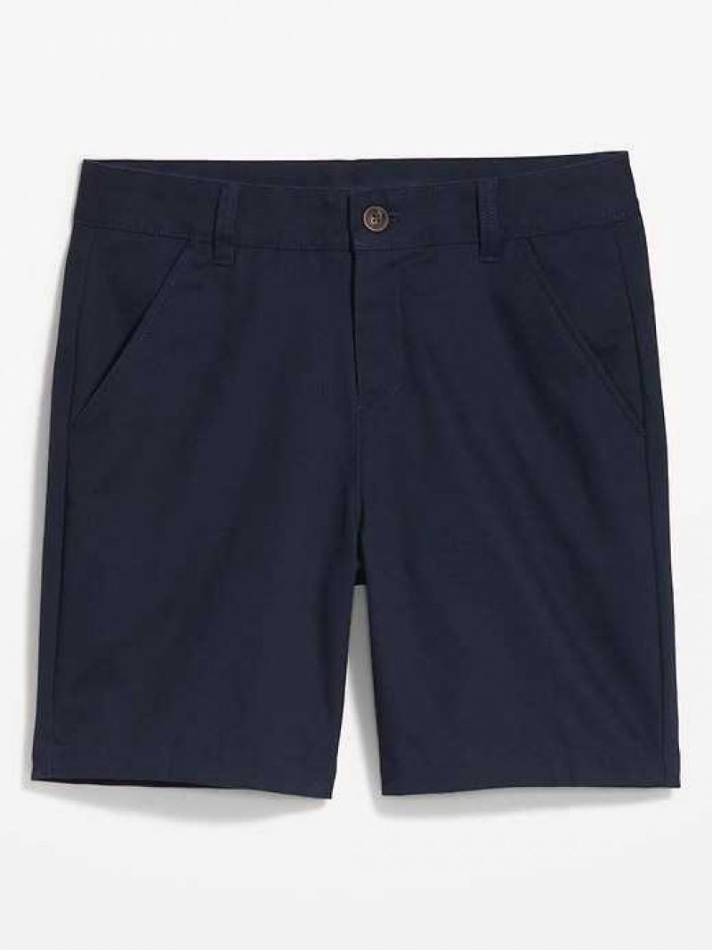 Old Navy High-Waisted Uniform Bermuda Shorts Inkwell | ZET890741