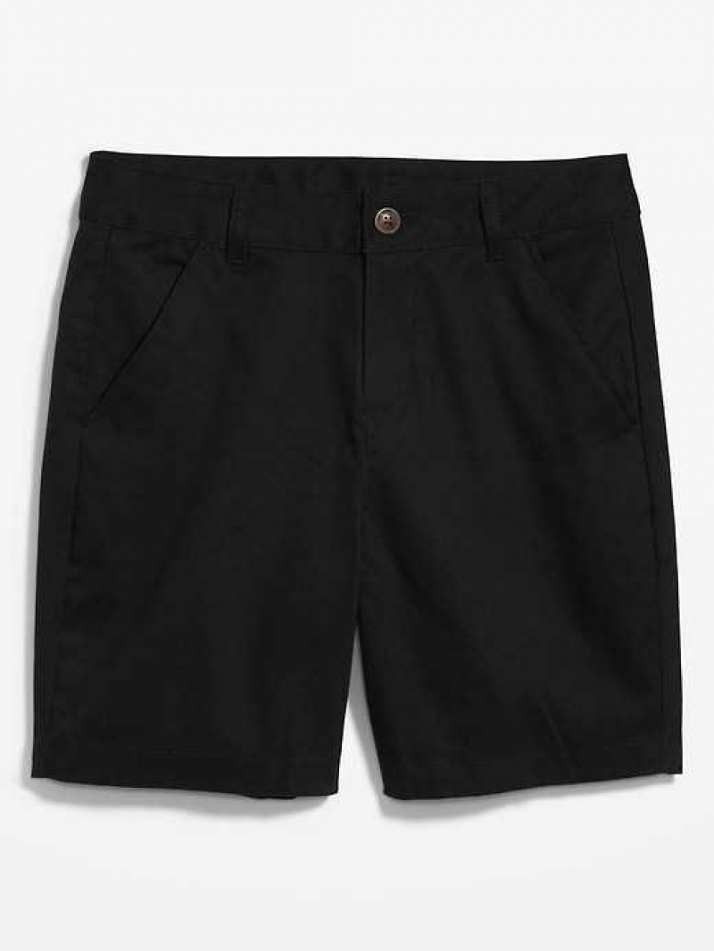 Old Navy High-Waisted Uniform Bermuda Shorts Black | HQS318549