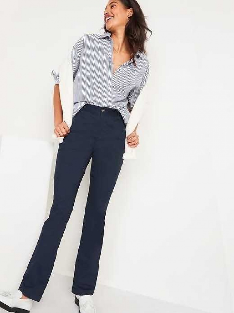 Old Navy High-Waisted Wow Boot-Cut Pants Blue | ZKA278549