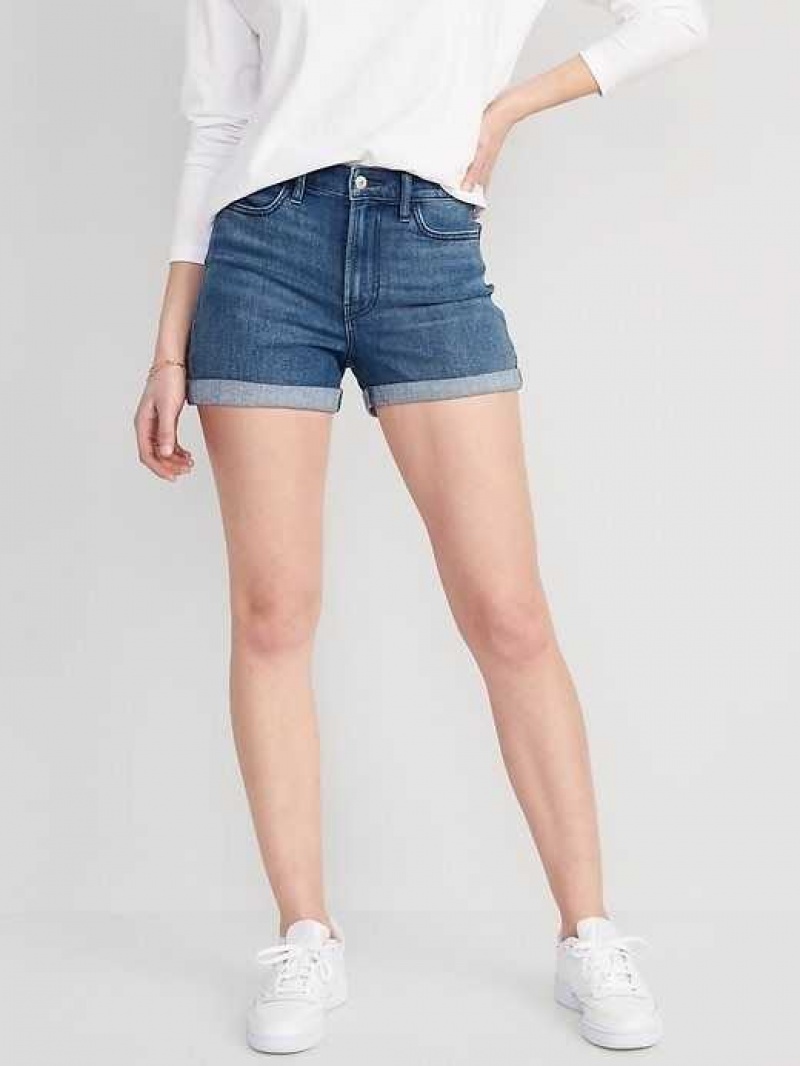 Old Navy High-Waisted Wow Jean Shorts Campeche | XGC601425