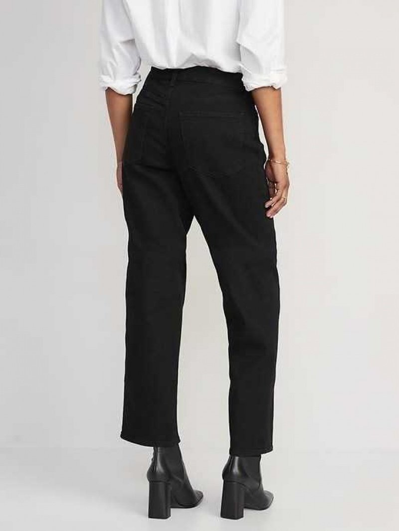 Old Navy High-Waisted Wow Loose Black Jeans Black | KFC715960