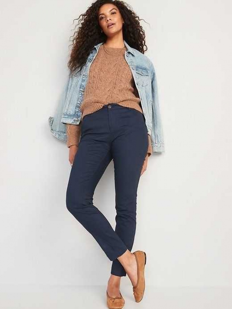 Old Navy High-Waisted Wow Skinny Pants Blue | KSV305426