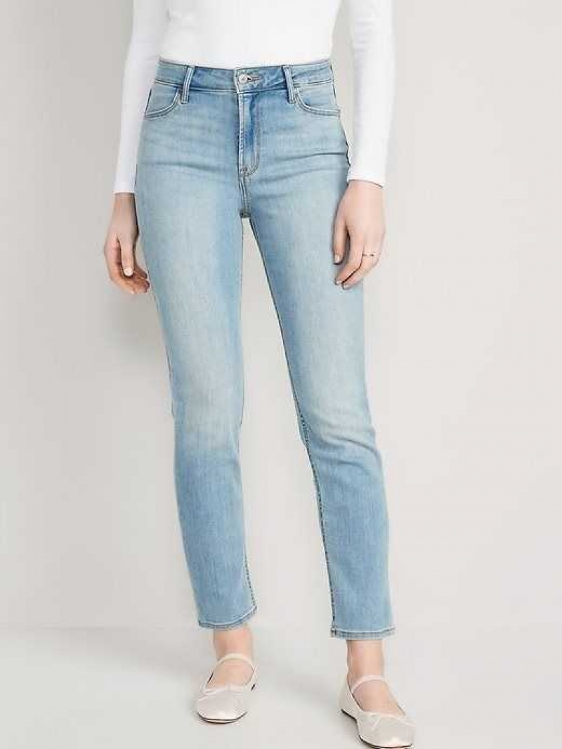 Old Navy High-Waisted Wow Straight Jeans San Catarina | LCK176950