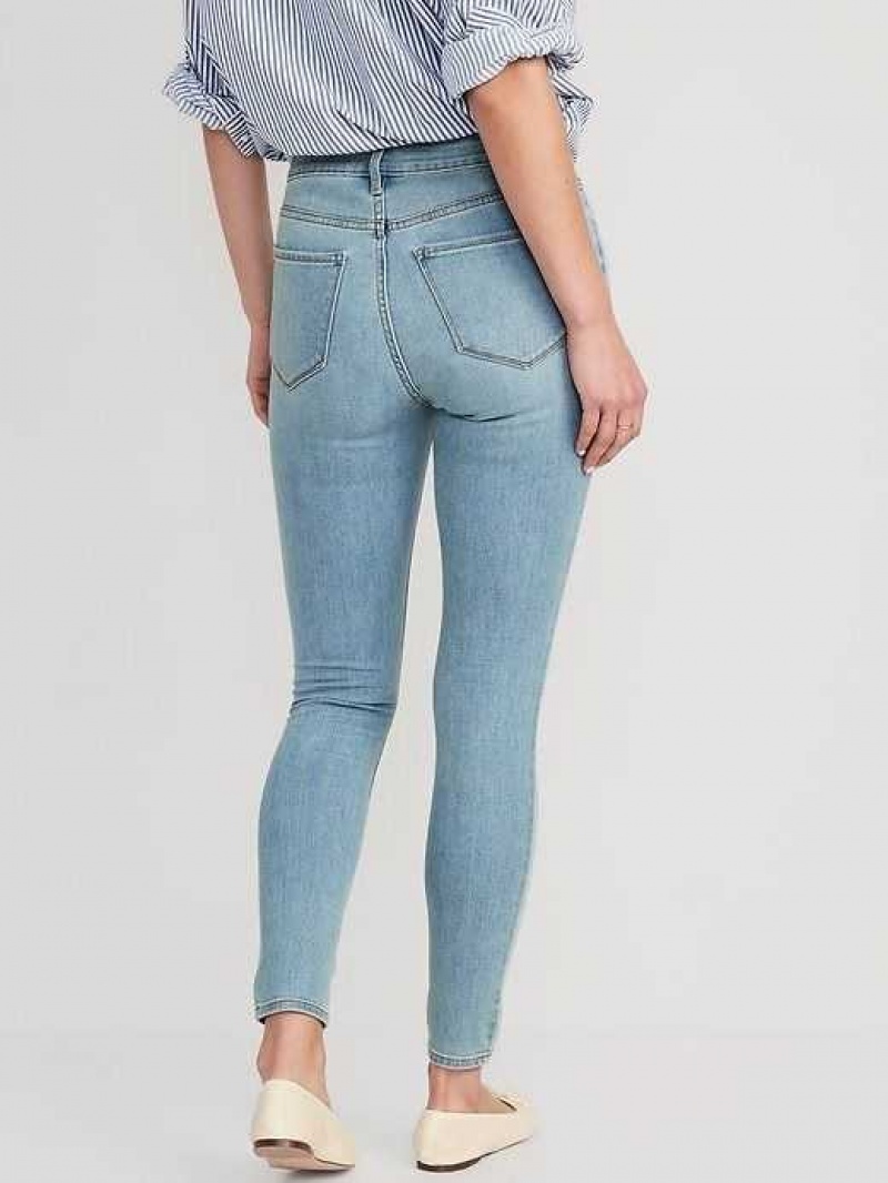 Old Navy High-Waisted Wow Super-Skinny Jeans San Catarina | LTJ476851