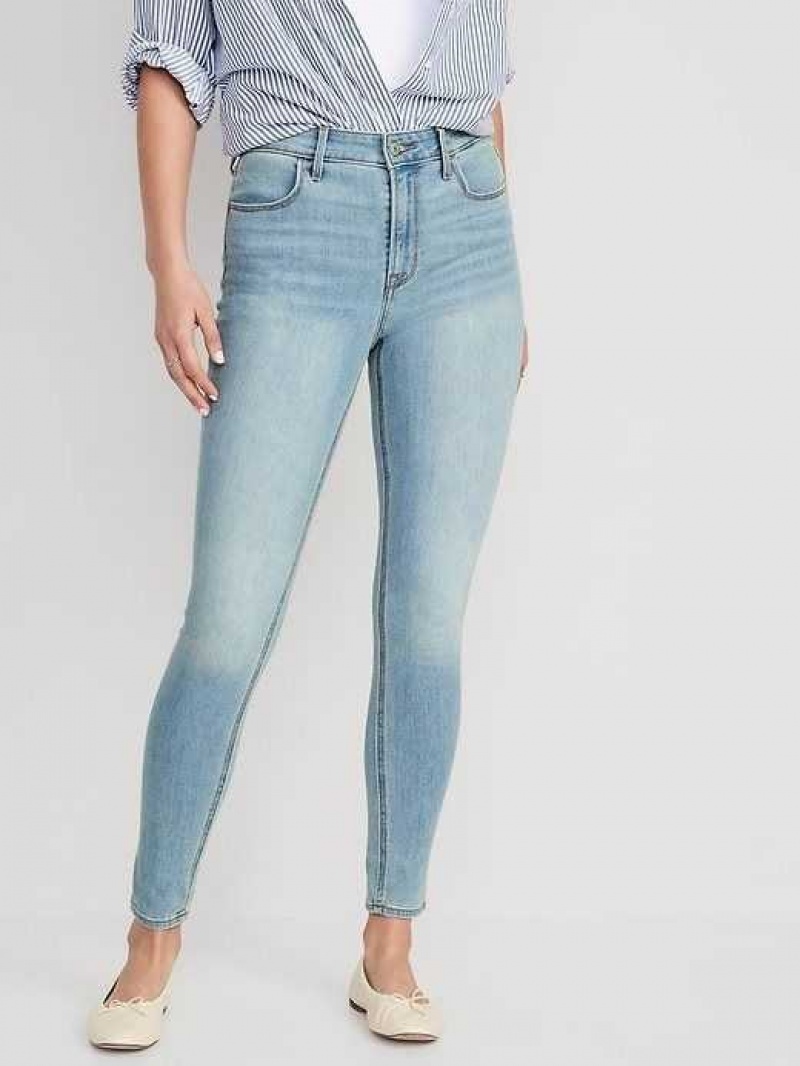 Old Navy High-Waisted Wow Super-Skinny Jeans San Catarina | LTJ476851