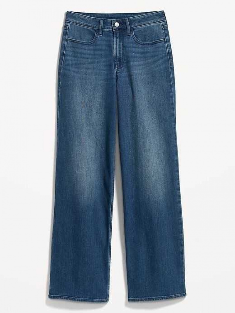 Old Navy High-Waisted Wow Wide-Leg Jeans Campeche | SHR648329