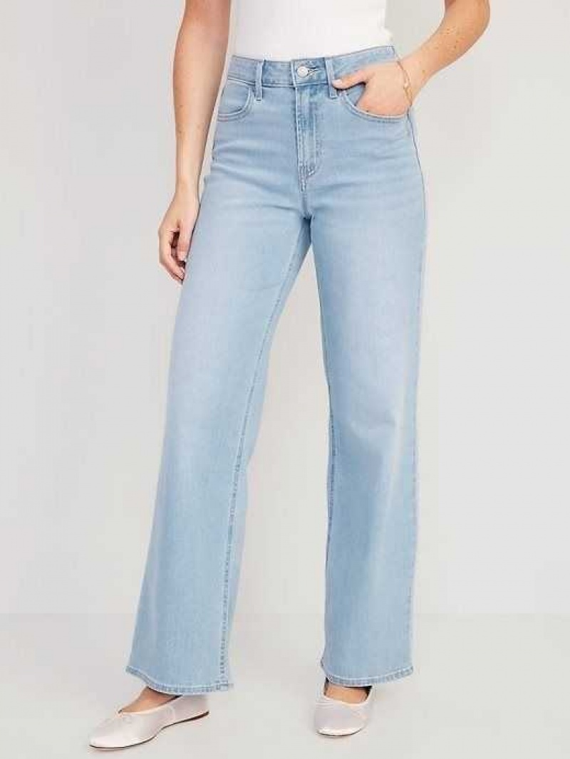 Old Navy High-Waisted Wow Wide-Leg Jeans Nova | TSJ724580