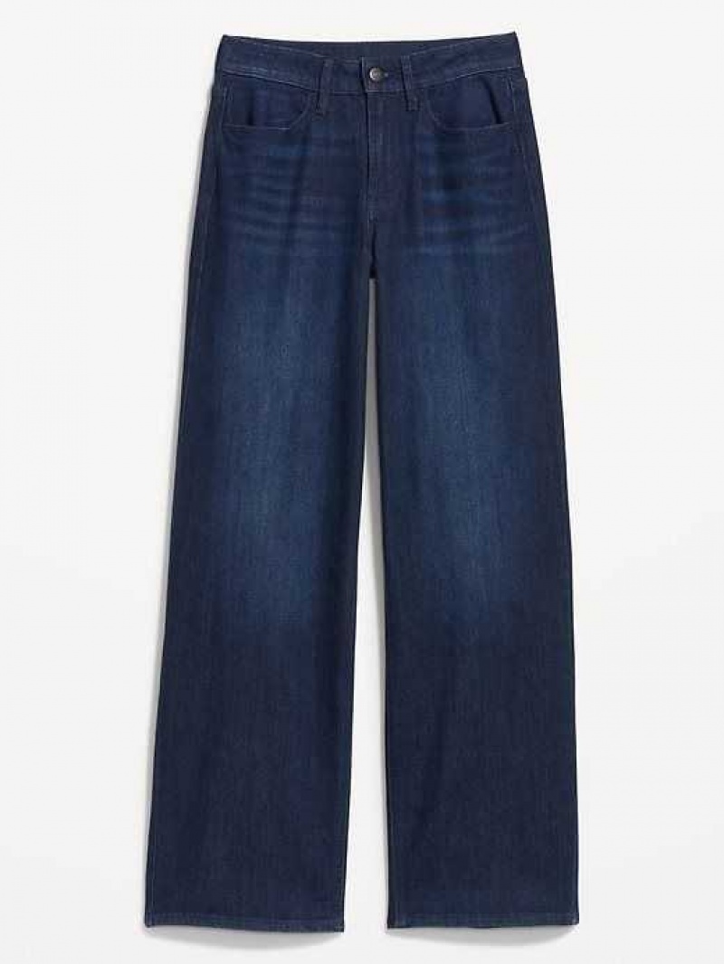 Old Navy High-Waisted Wow Wide-Leg Jeans River | OVZ936205