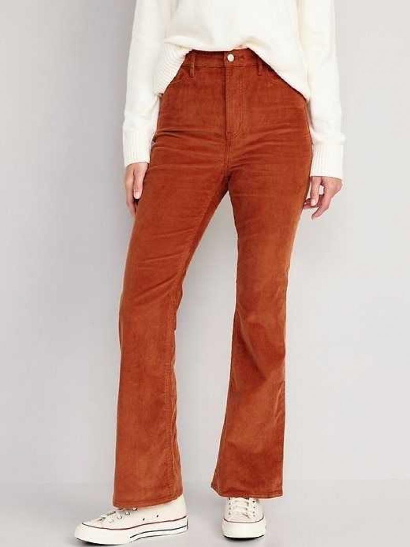 Old Navy Higher High-Waisted Flare Corduroy Pants Umbria | WMQ469507