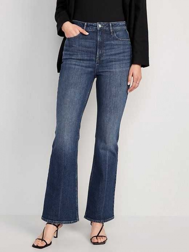 Old Navy Higher High-Waisted Flare Jeans Anza | KXA381927