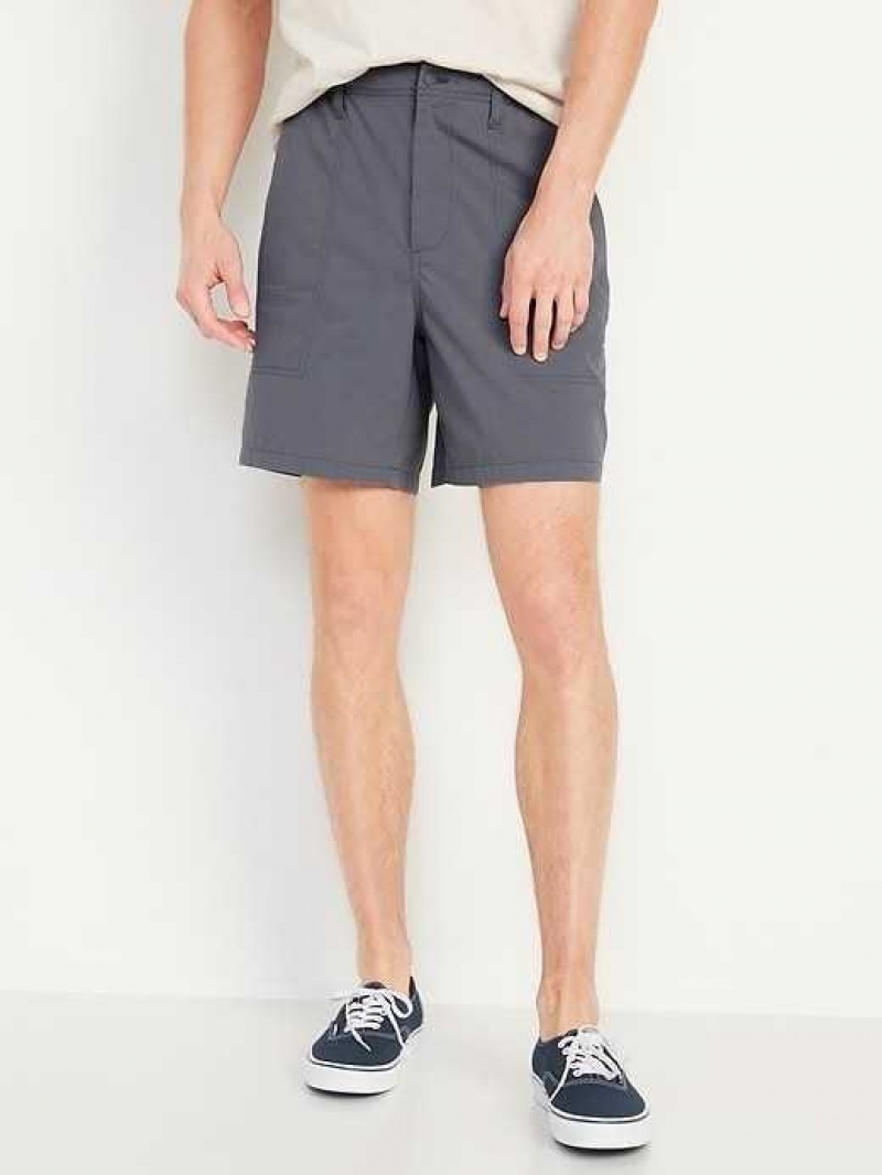 Old Navy Hybrid Tech Chino Shorts Chromium | NHI034972