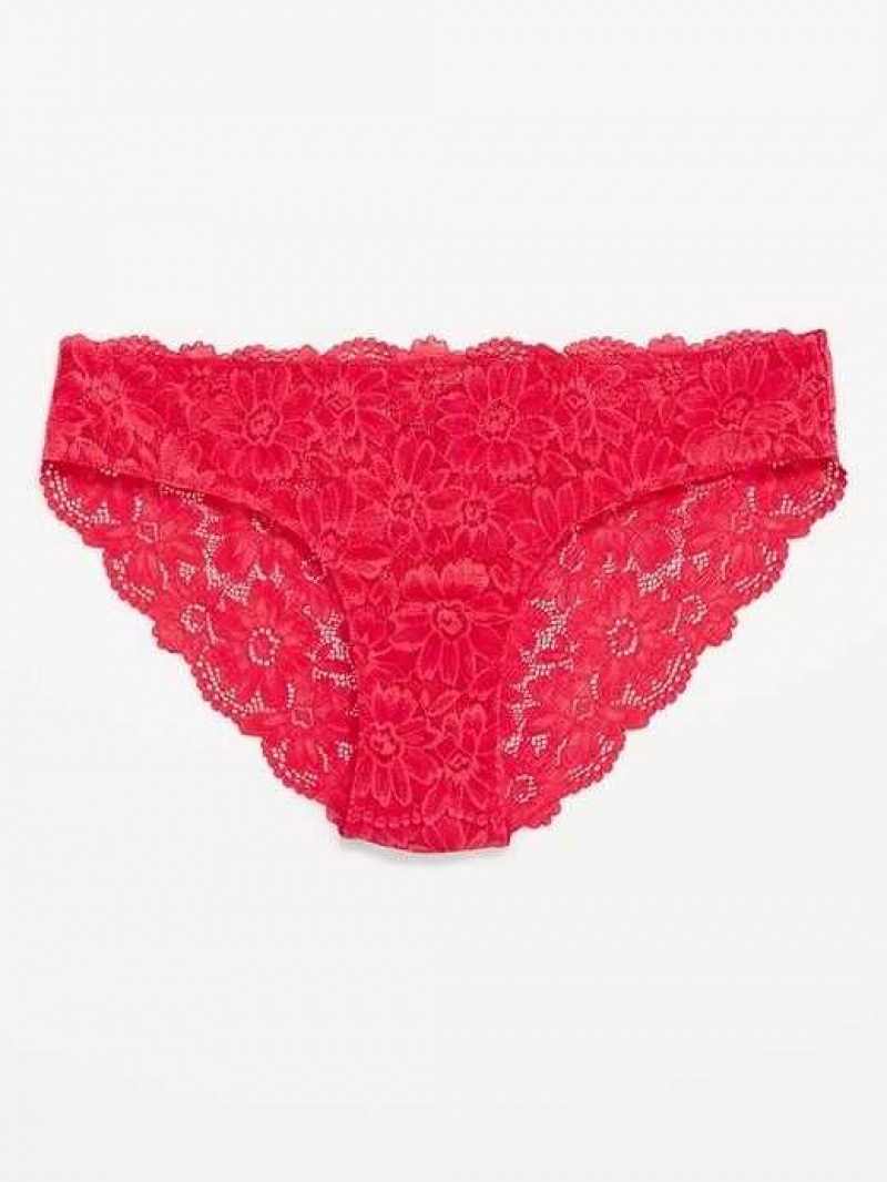 Old Navy Lace Bikini Underwear Light Pink | TIR547013