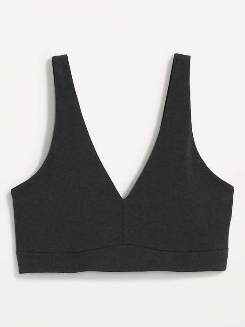 Old Navy Light Support PowerChill Sports Bra Dark Grey | CNQ495612