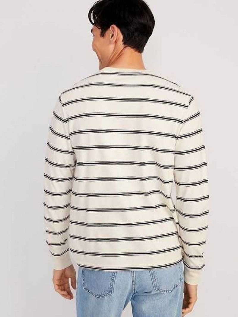 Old Navy Long-Sleeve Striped Rotation T-Shirt Stripes | ETL804237