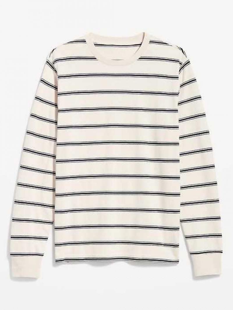 Old Navy Long-Sleeve Striped Rotation T-Shirt Stripes | ETL804237